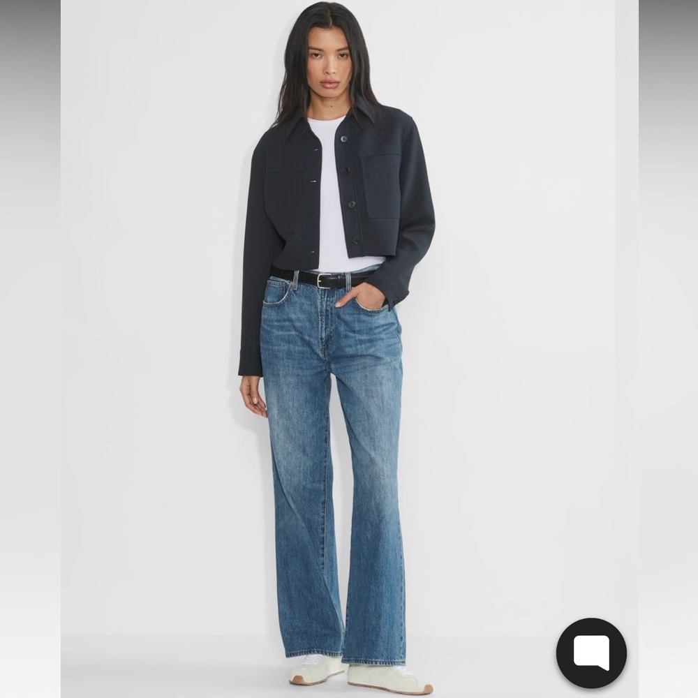 ARITZIA WILFRED Little Cropped Jacket XS Black